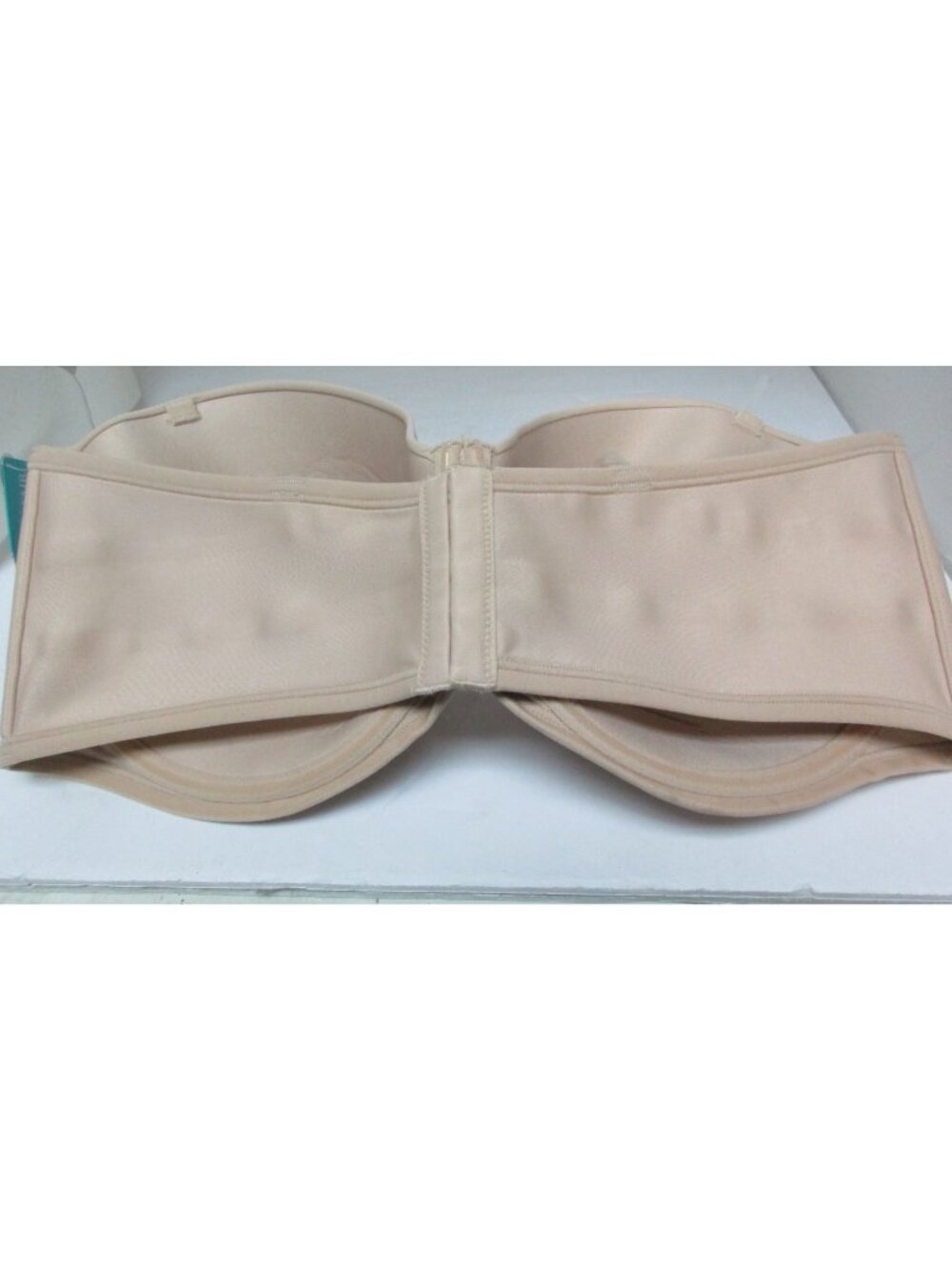 Vanity Fair Strapless 74380 Beauty Back  Bra  Beige Size 42C New!! - Picture 2 of 2